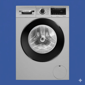 Bosch 8 Kg Front Load Washing Machine – Silver EcoSilence Essential Edition