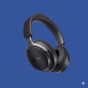 Bose QuietComfort Ultra Wireless Headphones – Active Noise Cancellation, 24H Battery, Bluetooth 5.3, Black