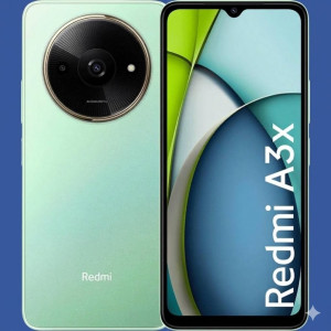 Redmi A3x Smartphone (3GB RAM, 64GB Storage, Ocean Green Edition)
