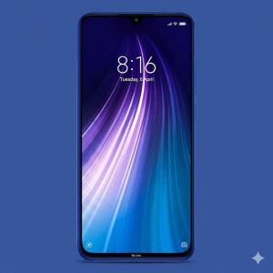 Redmi Note 8 Smartphone (4GB RAM, 64GB Storage, Neptune Blue Edition)