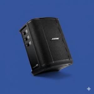 Bose S1 Pro+ Portable Bluetooth Speaker System – All-in-One PA, Rechargeable, High-Performance Sound