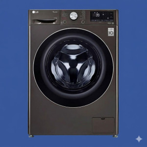 LG 9/5 Kg Front Load Washer Dryer – Black VCM Smart Combo Edition