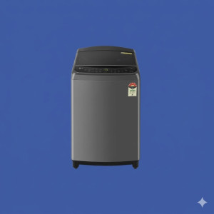 LG 9 Kg Top Load Washing Machine – AI Smart Heater Black Edition