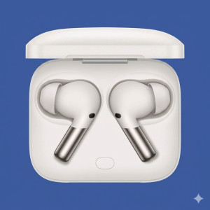 OnePlus Buds Pro 2R True Wireless ANC Earbuds with Dual Drivers & 40 Hours Playback – Misty White