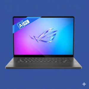ASUS ROG Zephyrus G16 GU605CW Gaming Laptop with Intel Core Ultra 9 285H, 16-inch WQXGA Display, Eclipse Gray