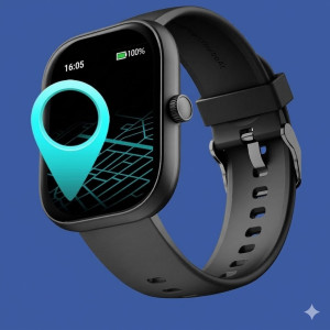 boAt Wave Sigma 3 Smartwatch with 2.01" HD Display & Navigation, Active Black