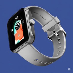 boAt Ultima Call Max Smartwatch with Large Display & Smart Features, Cool Grey
