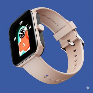 boAt Ultima Call Max Smartwatch with Large HD Display & Smart Calling, Cherry Blossom