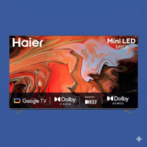 Haier 55M80 55-inch Mini LED 4K Ultra HD Google TV