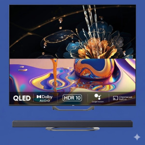 Haier 32S80 32-inch QLED HD Ready Google TV