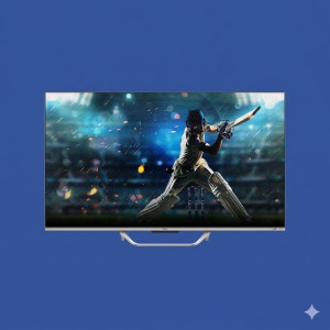 Haier 43Q6 43-inch QLED 4K Smart Google TV, Grey