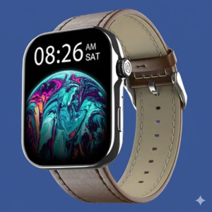 Noise ColorFit Ultra 3 Smartwatch with AMOLED Display & Premium Metal Design, Dark Brown