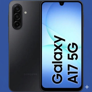 Samsung Galaxy A17 5G Smartphone 6GB RAM 128GB Storage Black Edition (Without Travel Adapter)