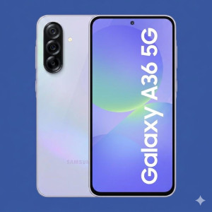 Samsung Galaxy A36 5G Smartphone 8GB RAM 128GB Storage Awesome Lavender Edition