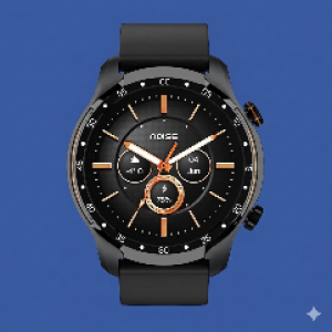 Noise Voyage Pro 4G eSIM Smartwatch with AMOLED Display, GPS & Bluetooth Calling – Jet Black
