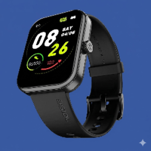 Noise ColorFit Victor 2025 Smartwatch with Advanced Features, Jet Black