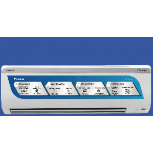 Daikin 1 Ton 3 Star Inverter Split Air Conditioner – HeptaSense 3D White Edition