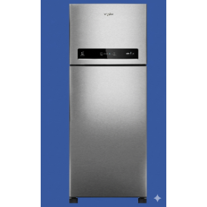 Whirlpool 231/235L 2 Star Convertible Frost Free Double Door Refrigerator – Alpha Steel Flex Edition
