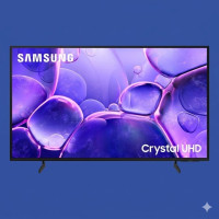 Samsung CrystalView 55 Inch 4K UHD Smart LED Television – 55U8600F Black Edition