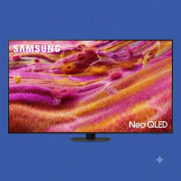 Samsung NeoVision 55 Inch 4K NEO QLED Smart TV – 55QN90F Titan Black