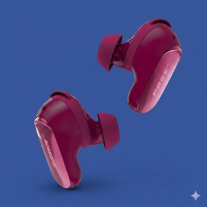 Bose SoundPulse Ultra Wireless Noise Cancelling Earbuds (2nd Gen, Deep Plum)