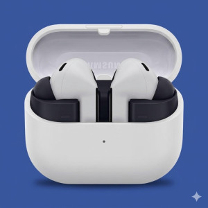 Samsung Galaxy Buds3 FE Wireless Earbuds (AI Features, ANC, Smart Audio, Gray)