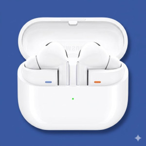 Samsung Galaxy Buds 3 Pro Wireless Earbuds (AI Interpreter, 37H Battery, IP57, White)