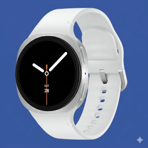 Samsung Galaxy Watch 8 44mm Bluetooth Smart Watch with Advanced Health Tracking – Silver