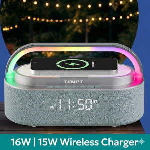 Tempt Privee Fusion Wireless Bluetooth Speaker with Fast Charging & RGB Lights