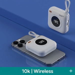 Tempt Joos Mag Mini 10K Magnetic Wireless Power Bank
