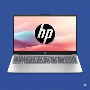 HP 15 Core Ultra 5 15.6-inch FHD Performance Laptop with Intel Arc Graphics, Natural Silver