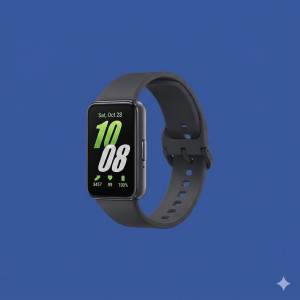 Samsung Galaxy Fit 3 Smart Fitness Band with AMOLED Display & 13-Day Battery – Gray