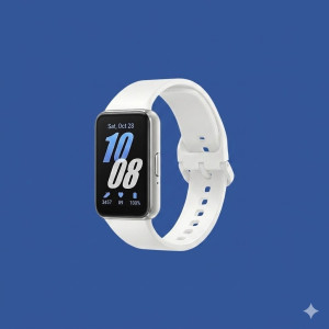Samsung Galaxy Fit 3 Smart Fitness Band with AMOLED Display & 13-Day Battery – Silver
