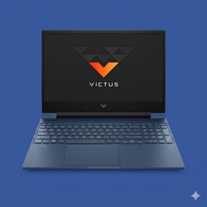 HP Victus 15 15-fb3125AX Gaming Laptop TurboPlay V15 Gaming Laptop (Ryzen 7 7445HS, 16GB RAM, 512GB SSD, RTX 3050 6GB, 15.6" FHD, Performance Blue)
