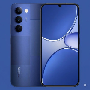 Realme P4 Lite 5G (4GB RAM, 64GB Storage) – Mosaic Blue Edition Smartphone
