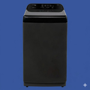 Lloyd PowerWash 10 Kg Fully Automatic Top Load Washing Machine (Mid Black)