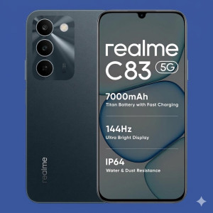 Realme C83 5G (6GB RAM, 128GB Storage) – Sprout Green Edition Smartphone