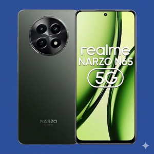 Realme Narzo N65 5G Smartphone (6GB RAM, 128GB Storage, Deep Green Edition)