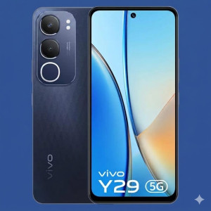 Vivo Y29 Max 5G 8GB RAM 256GB Storage Smartphone (Diamond Black)