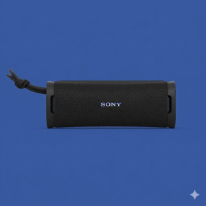 Sony ULT MiniBass Wireless Portable Speaker with Rugged Design & Deep Bass Boost – Black