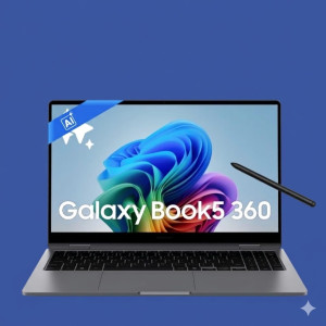 Samsung Galaxy Book5 Flex 360 Pro 15.6" Laptop with Intel Core Ultra 7, 16GB RAM & 512GB SSD (Grey)