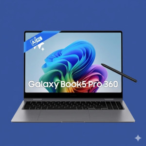 Samsung Galaxy Book5 Pro Flex 360 16" Laptop with Intel Core Ultra 5, 16GB RAM & 512GB SSD (Grey)