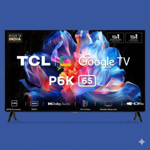 TCL VisionCore Plus 65" 4K UHD Smart Google TV (Black Edition)