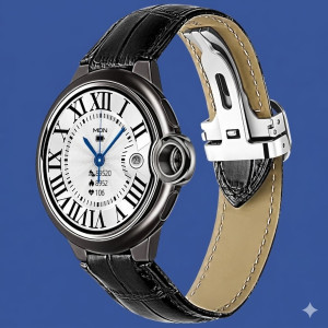 Fire-Boltt Topaz Elite Round Smartwatch with 1.3" Display, Bluetooth Calling & Health Tracking