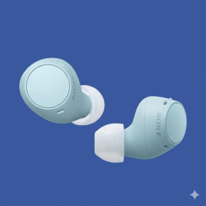 Sony AquaTone Truly Wireless Earbuds with Ambient Sound & Compact Comfort – Blue