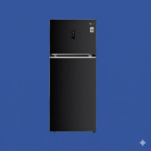 LG 466L Frost Free Double Door Refrigerator – Ebony Gloss Premium Edition