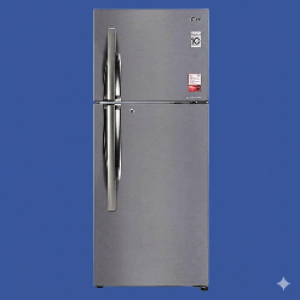 LG 240L Convertible Frost Free Double Door Refrigerator – Steel Shine Plus Edition